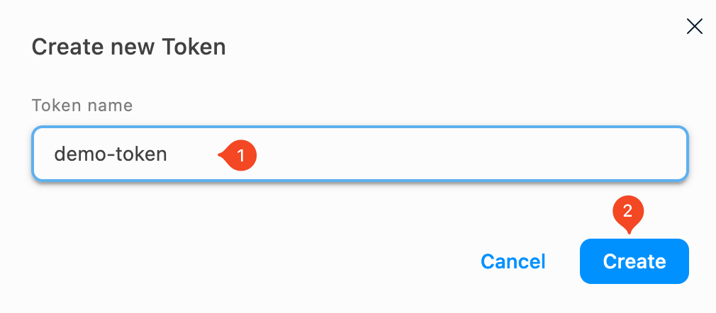 Select the Create button Select the Create button.